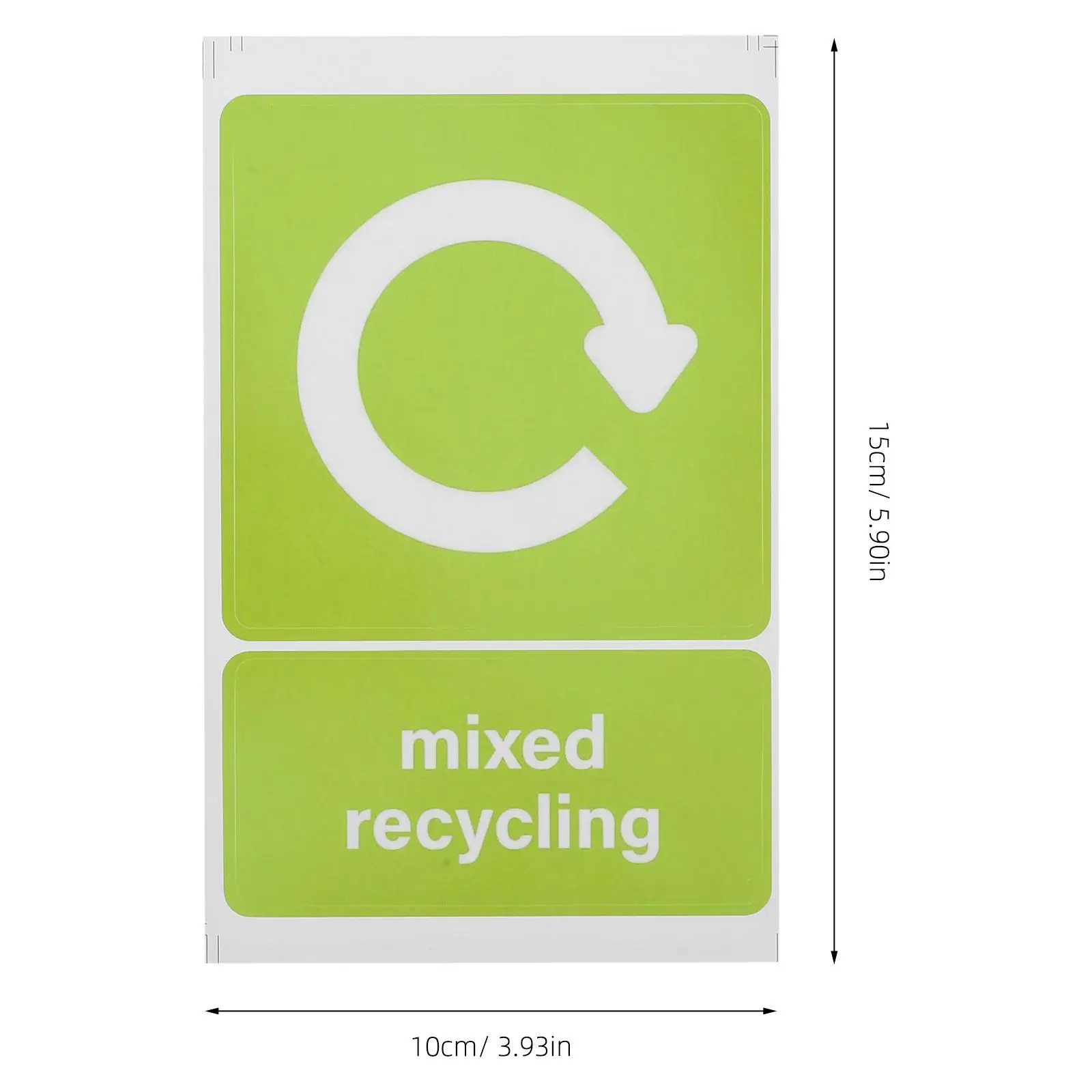 10 ks být schopen nálepky recyklace odpad bin etiket papír kompost plechovek brak být schopen obtisky dustbin cenovky státní míst hardware