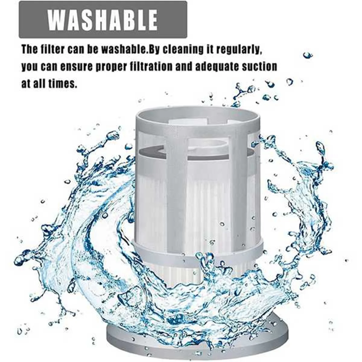 A97G Vervanging Filter voor Zakloze Bus Stofzuiger 2156 2156A 2156E 1665 16652 1665 W Deel 1613056