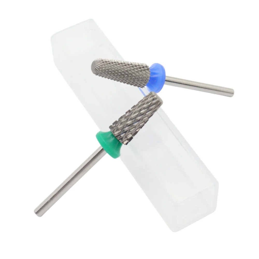 5-in-1 bidirektionaler Nagelbohrer aus Wolframkarbid – professioneller Nagelfräser, scharf und langlebig, 2,35 mm Schaft für die Nagelentfernung