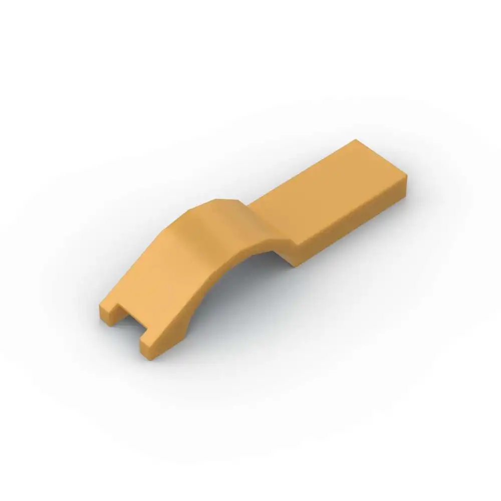 

MOC 10PCS Part Bricks 50947 Mudguard 1x4 1/2 Building Blocks Set Vehicle Compatible Particle Puzzle DIY Toys Children Kid Gifts