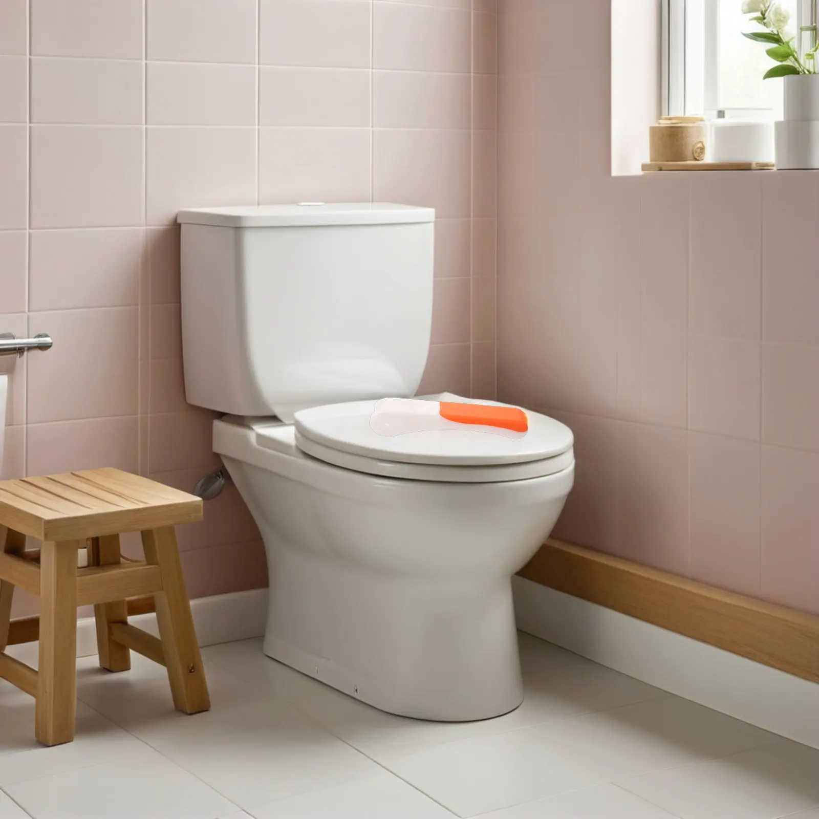 

Stainless Steel Toilet Armrests for Elderly People Bathroom Safety Grab Bar Adjustable Height Non Slip Grip Sit Down
