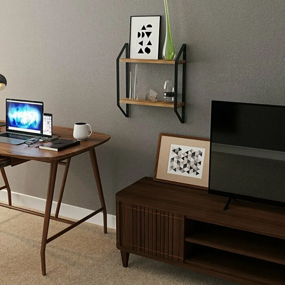 YEVA METALL RUSTİK Salon Rack Küche Wand Regal Bücherregal bad rack 1 Pcs