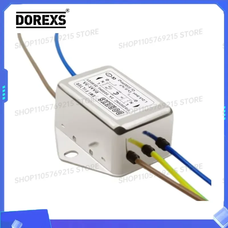 for FORD AA1 Single Phase AC 220V Power Line Filter EMI Noise Suppressor for Industrial Equipment Electrical Protection