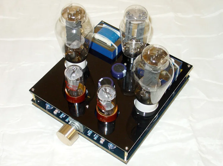 

Latest 9W*2 8Ω 6N8 (6SN7) pushes 300B or 2A3 tube bile single-ended type A tube amplifier, 30-40Khz (+ -1db)