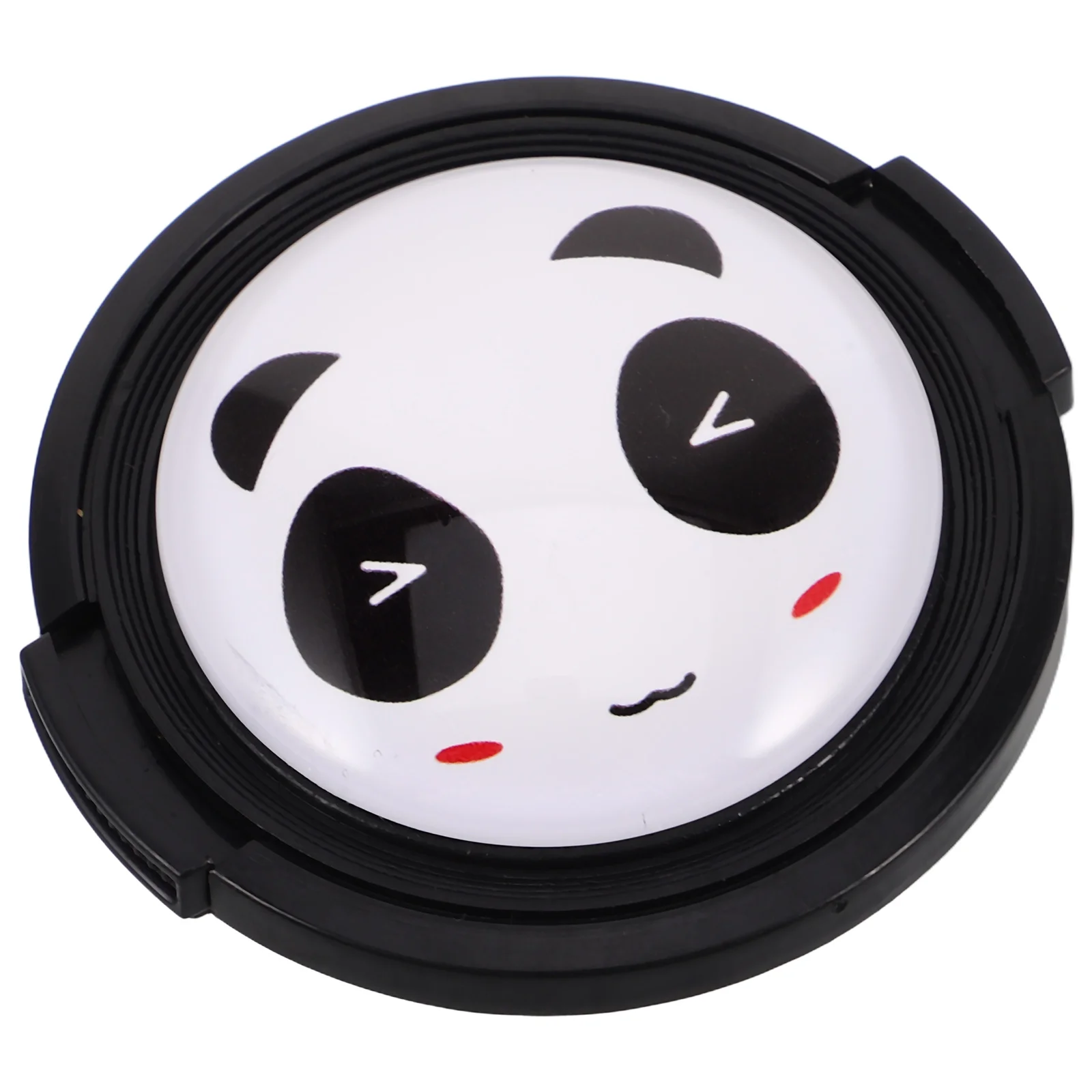 Pelindung Lensa Kamera Panda yang Tahan Lama Desain Unik Mudah Dipasang Kompatibilitas Universal untuk Aksesori Kamera Instan Dslr