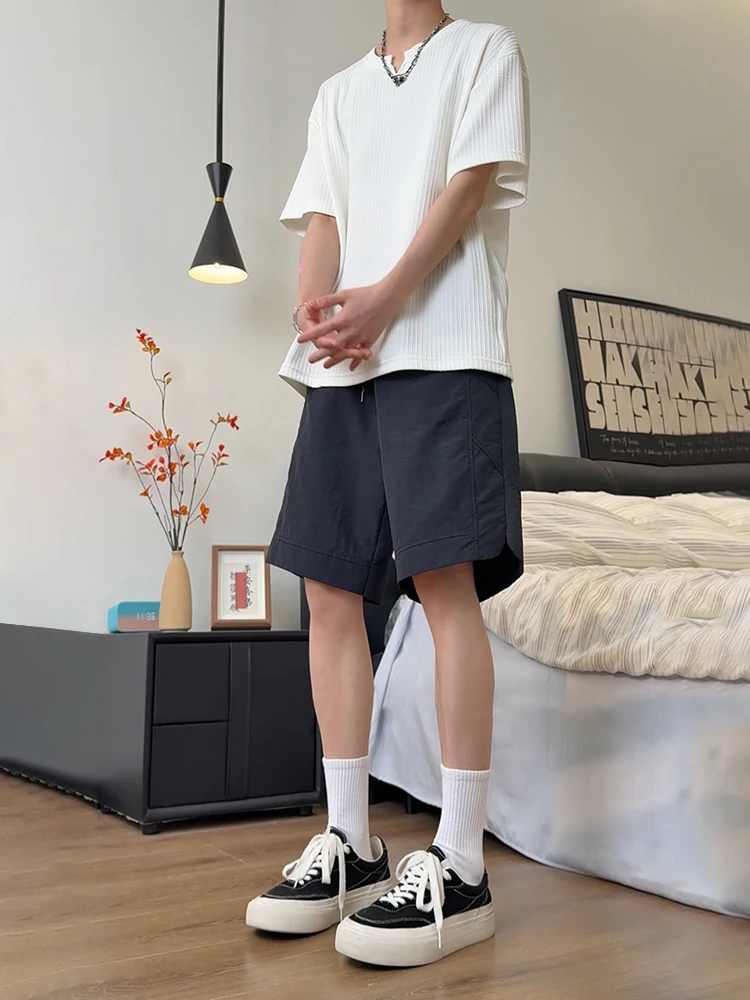 

Мужские брюки Bla Qui Dry для весны и лета, тонкие, водонепроницаемые, для активного отдыха, повседневные брюки-карго с разрезами для подростков