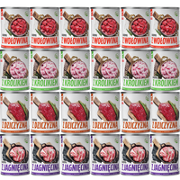 Wet dog food minceps TUF TUF MIX TASTE 24x400g