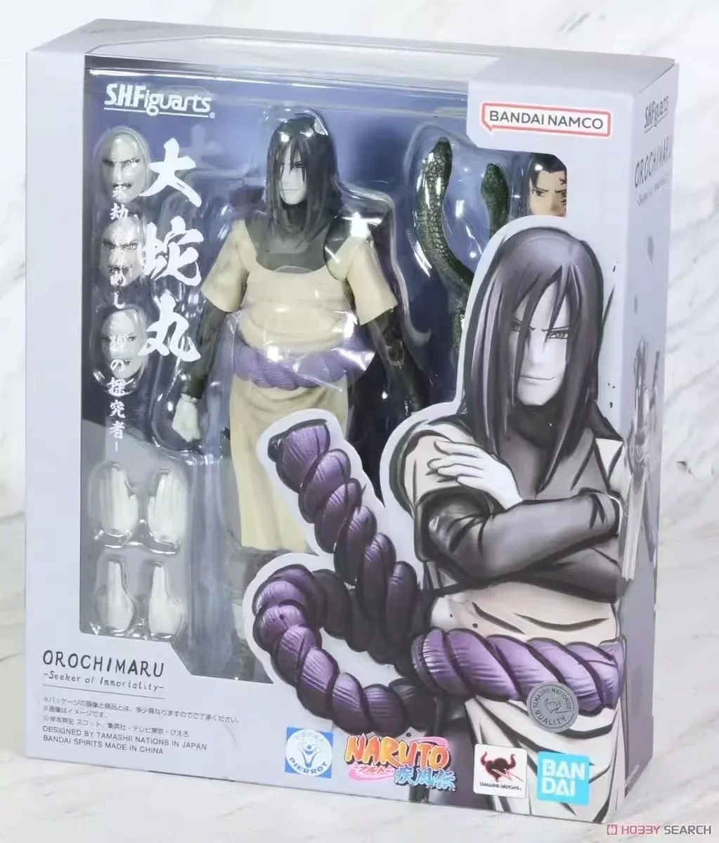 

В наличии Bandai S.H.Figuarts Shf Orochimaru Eternal Truth-Seeker Наруто Шиппуден Фигурка Коллекционная игрушка в подарок