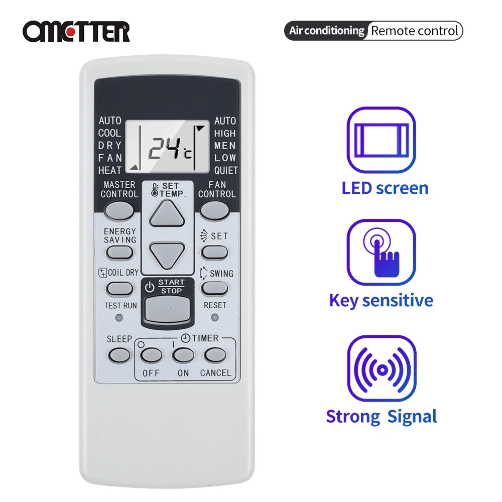 New Replace AR-RCD1C For Fujitsu Air Conditioner Remote Control AR-RCD1E RCE1E