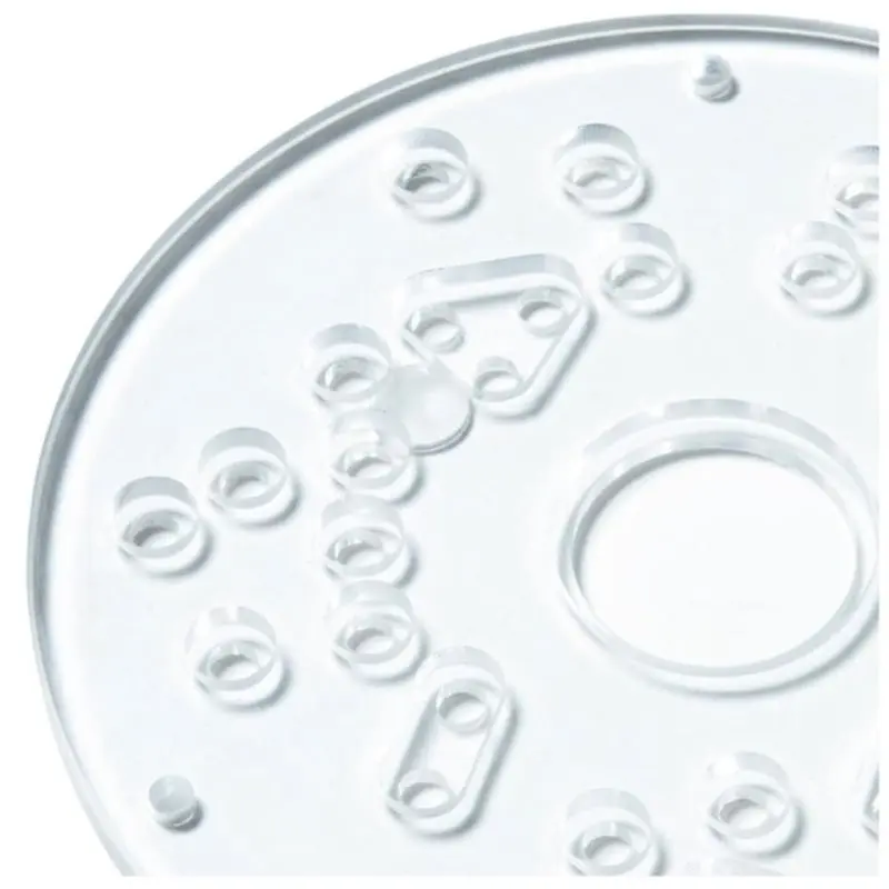 A96I-71381 Router Base Plate 5-3/4 Inch Clear Acrylic Guide Bushing Router Plate For , ,