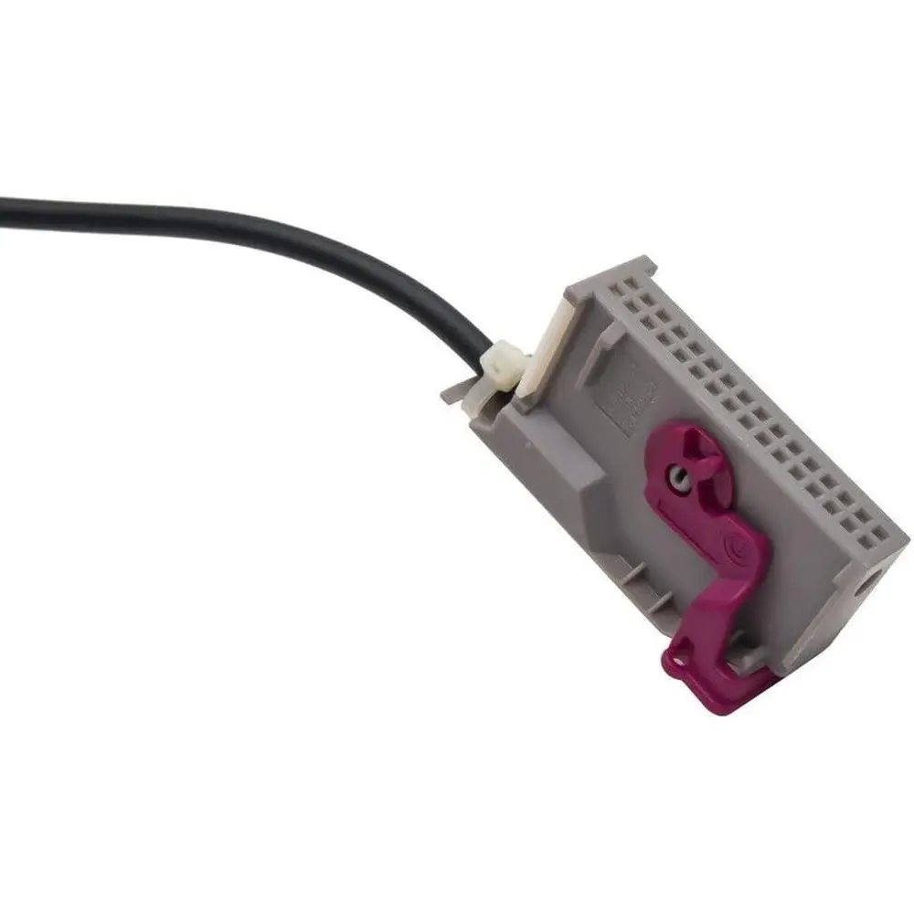 

ABS Plastic 3.5mm Male AUX Audio Input Cable Fit for AUDI A3, A4, A6, A8, TT, and R8 models.
