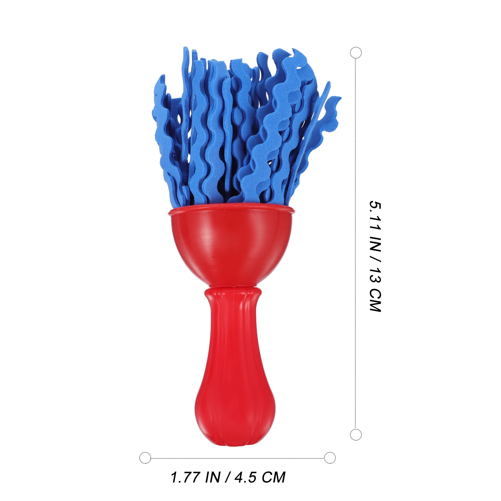 

4Pcs Kids Art Crafts Sponge Brush Set Safe Washable Durable for Early Educational DIY Projects Kids Sponge Painting