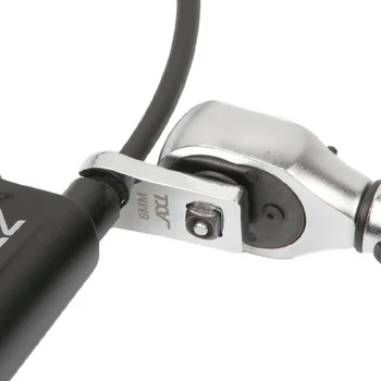 8 ミリメートルトルクレンチオープニングヘッドバイクディスクブレーキケーブルレンチ油圧ブレーキボルトツール可変チューブネジ 1/4 ヘッドレンチ用