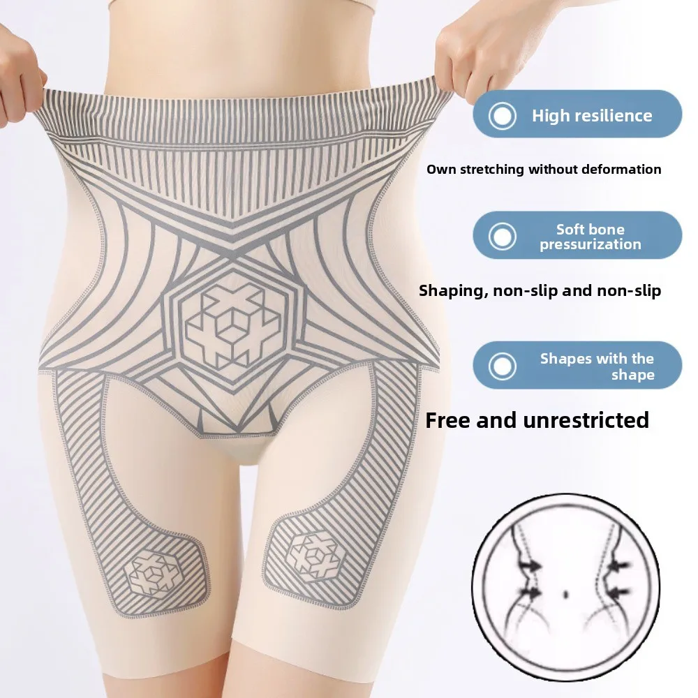 

Формирователи для похудения, трусики из ледяного шелка с поясом, хлопковое корректирующее белье с промежностью, послеродовой формирователь тела, тренажер для талии с высокой талией