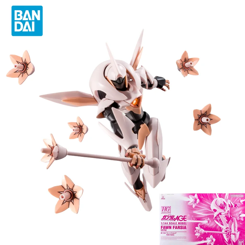 Spot Direct Delivery Bandai Original Anime Collectible GUNDAM Model HG 1/144 FAWN FARSIA Action Figure PB Toys for Children