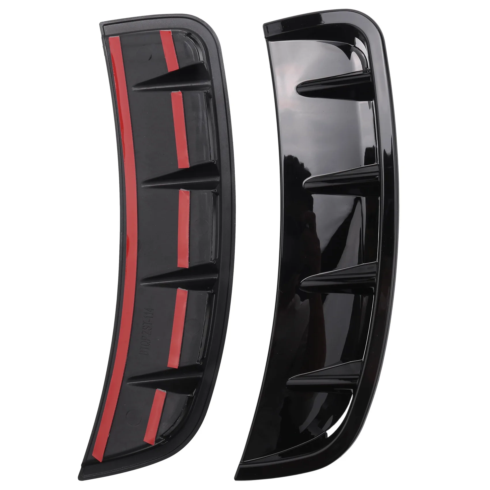 

OB-Black Front Wheel Side Air Vent Canards Trim Decoration For Mercedes-BENZ A-Class W177 A200 A250 A220 A35 AMG 2019 2020