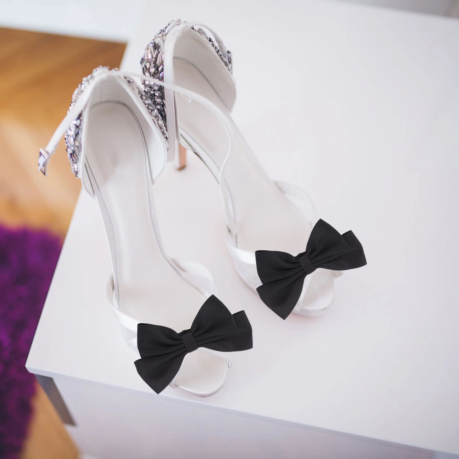 

Butterfly Buckle Bow Shoe Knot Decorative Accessories Clip Clips DIY Elastic Laces