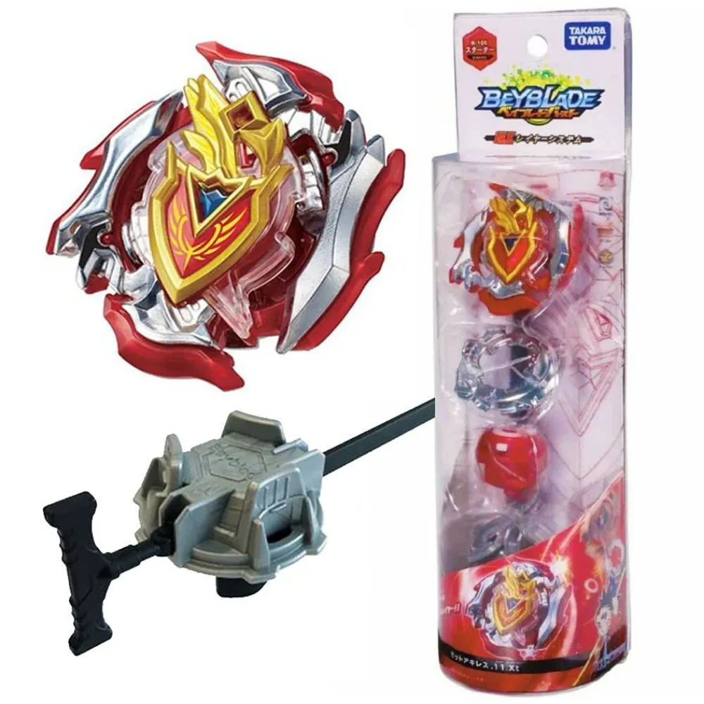 Original Takara Tomy Beyblade Burst B-105 Z Achilles .11.Xt