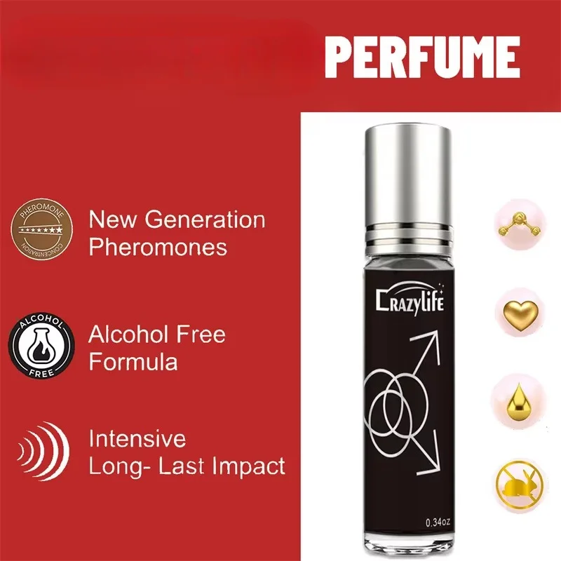 10ml Perfume for Men Intimate Partner Perfume Men Attract Women Long Lasting Stimulates Flirtation Sexy Perfume Social Date