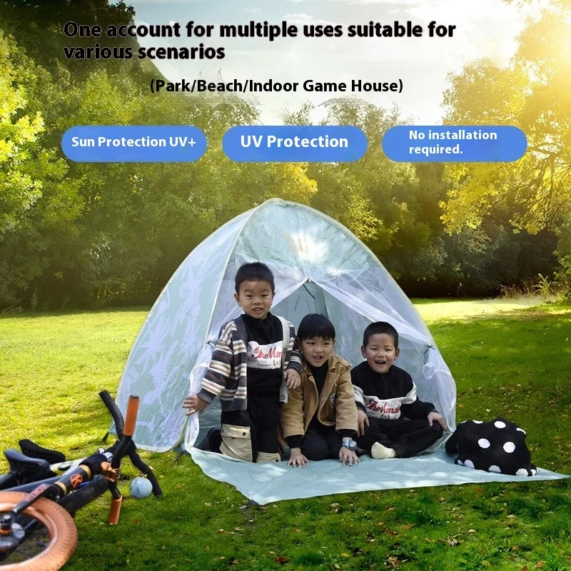 tente-de-protection-solaire-anti-moustiques-pour-l'exterieur-tente-de-plage-pratique-pour-camping-peche-parc-pique-nique-ouvert