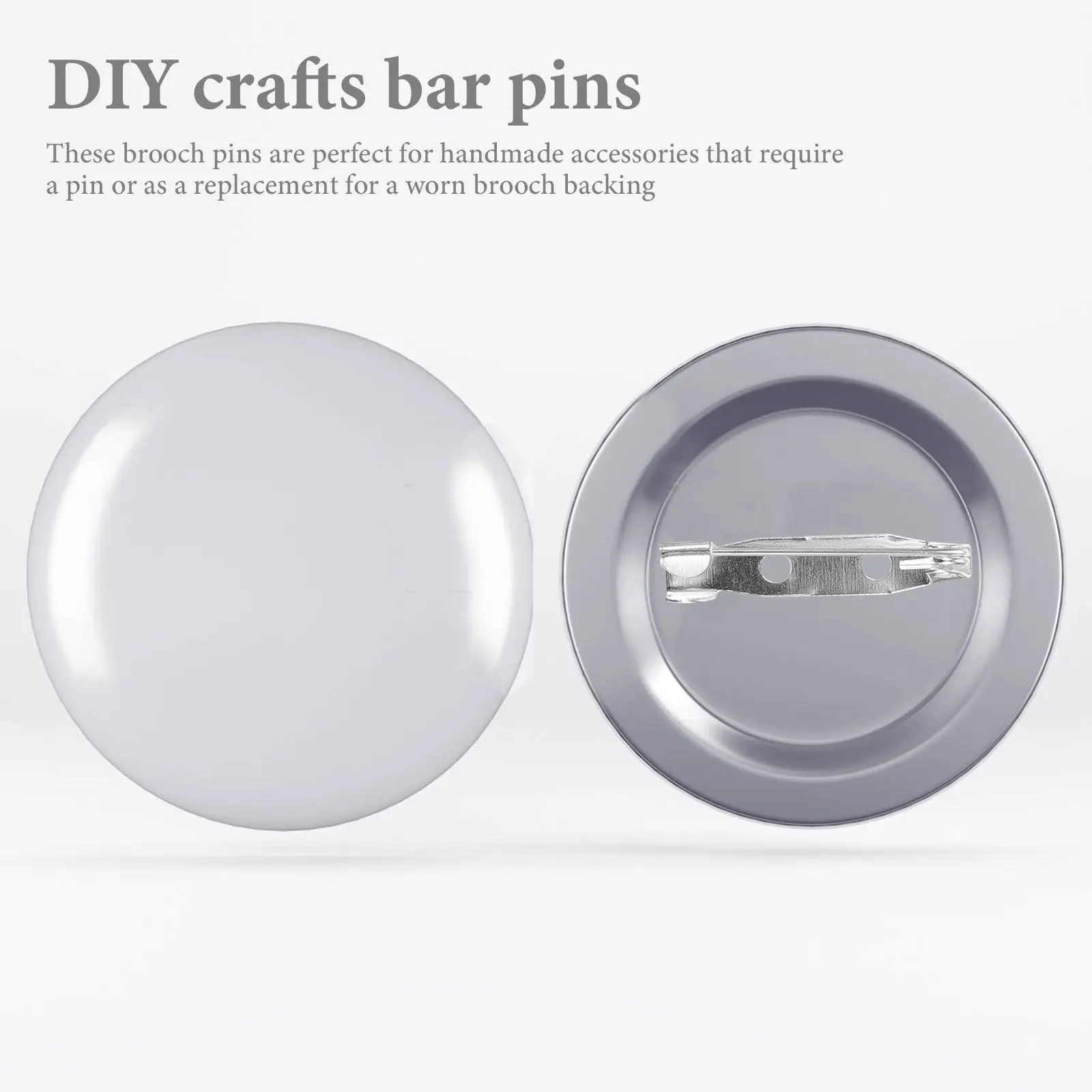 

150Pcs Brooch Pin Backs Safety Clasps Metal Bar Pins for DIY Handicraft Brooch Making Accessories Bar Pins DIY Clothes Pin