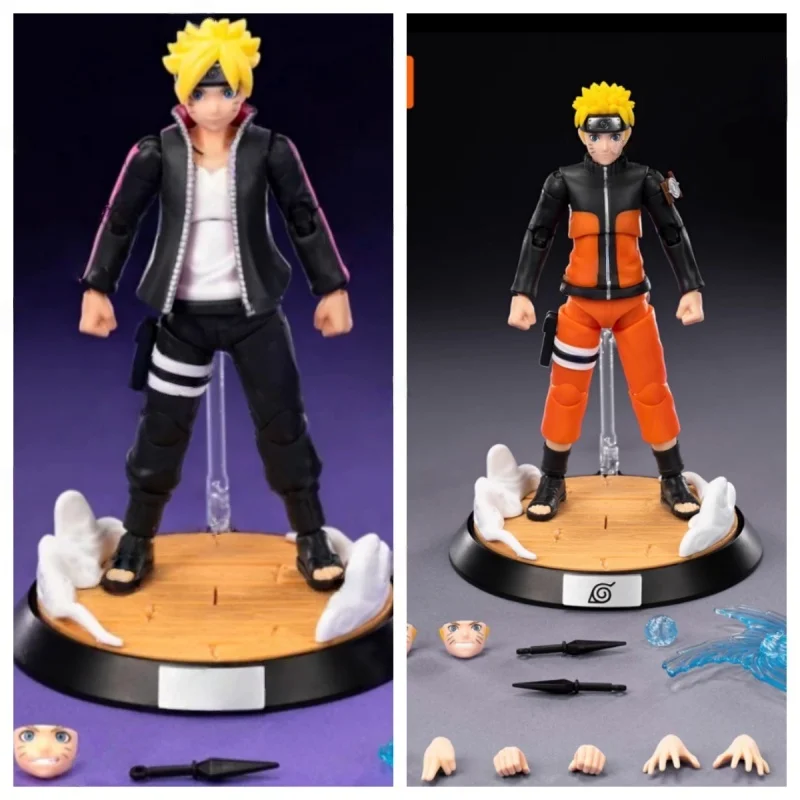

New Blokees Naruto Action Figures Uzumaki Naruto Assembly Model Kit Uzumaki Boruto Toys Shippuden Anime Champion Class Gift