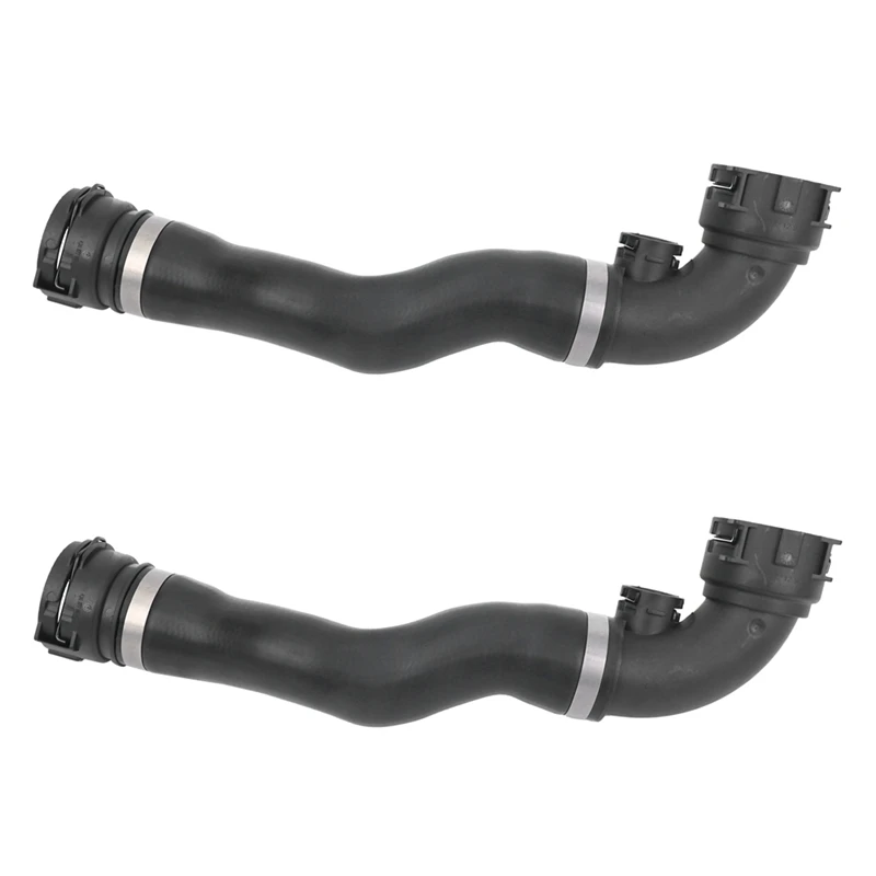 2X Car Radiator Cooling Pipe Rubber Coolant Radiator Hose For BMW 3 Series E46 E90 320 323 325 328 330 11531436406