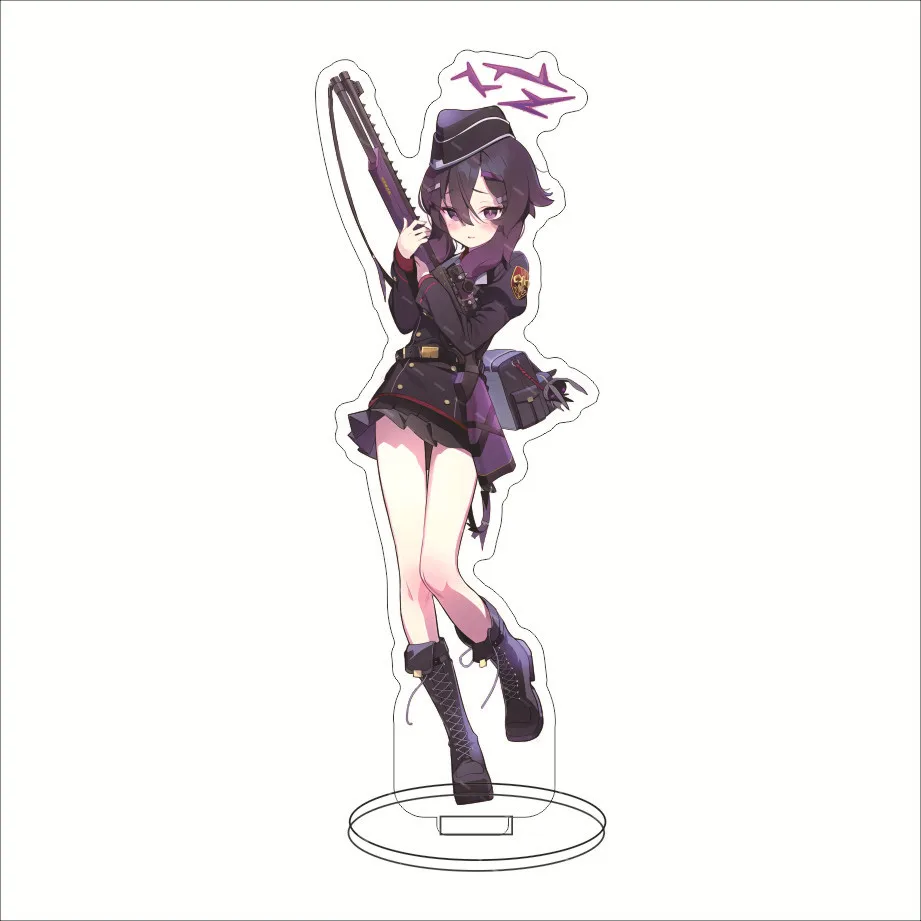 15CM Blue Archive Millennium Science School Anime Figures Cosplay Acrylic Stand Model Plate Holder Cake Topper Birthday Gift