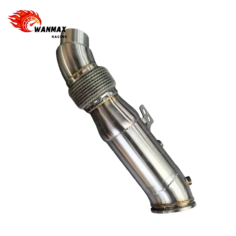 High Performance 5 Inch (127mm) 304SS Downpipe for  B58 Engine, Reduces Back Pressure & Increases Power Fast Shipping