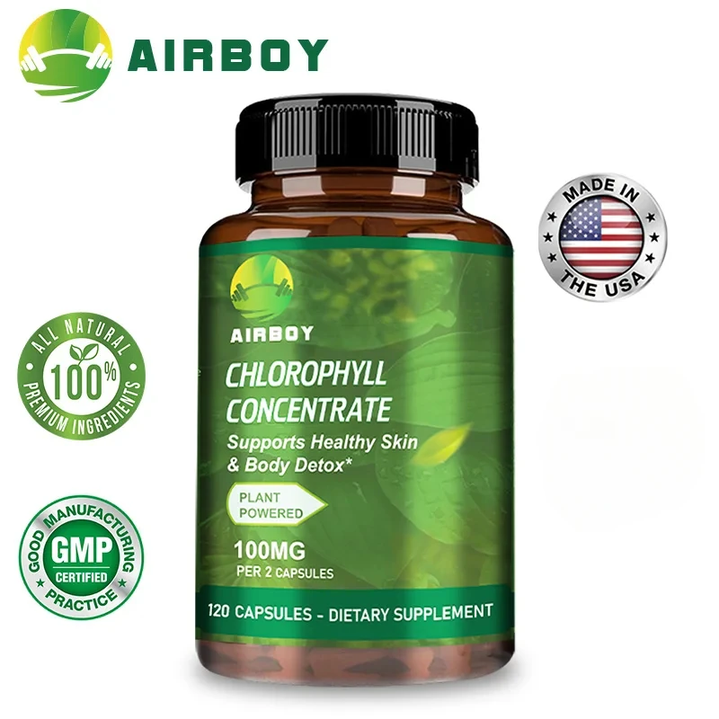 Chlorophyll Concentrate - Supports Healthy Skin, Internal Deodorant, Detox