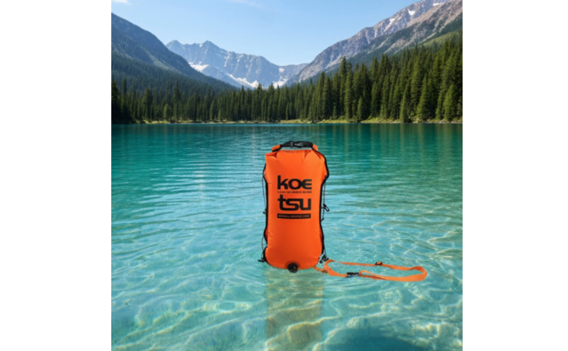 Roll-Roll-Top Bag with Shoulder Strap Lightweight Dry Bag with Shoulder Strap Heavy-Duty Wear-Resistant for Swimmers