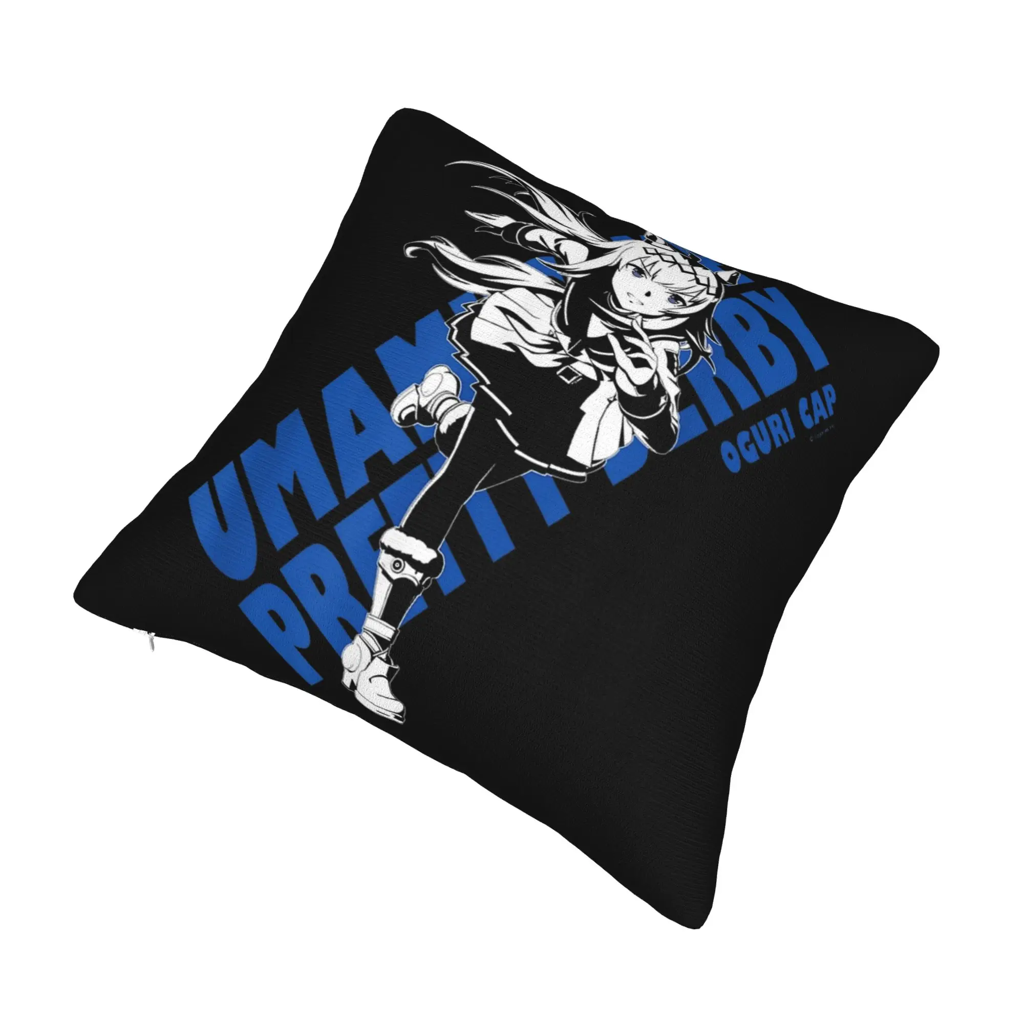 Umamusume Pretty Derby Oguri Cap Pillowcase Printed Cushion Cover Decoration  Throw Pillow Case Cover Home Square 45X45cm