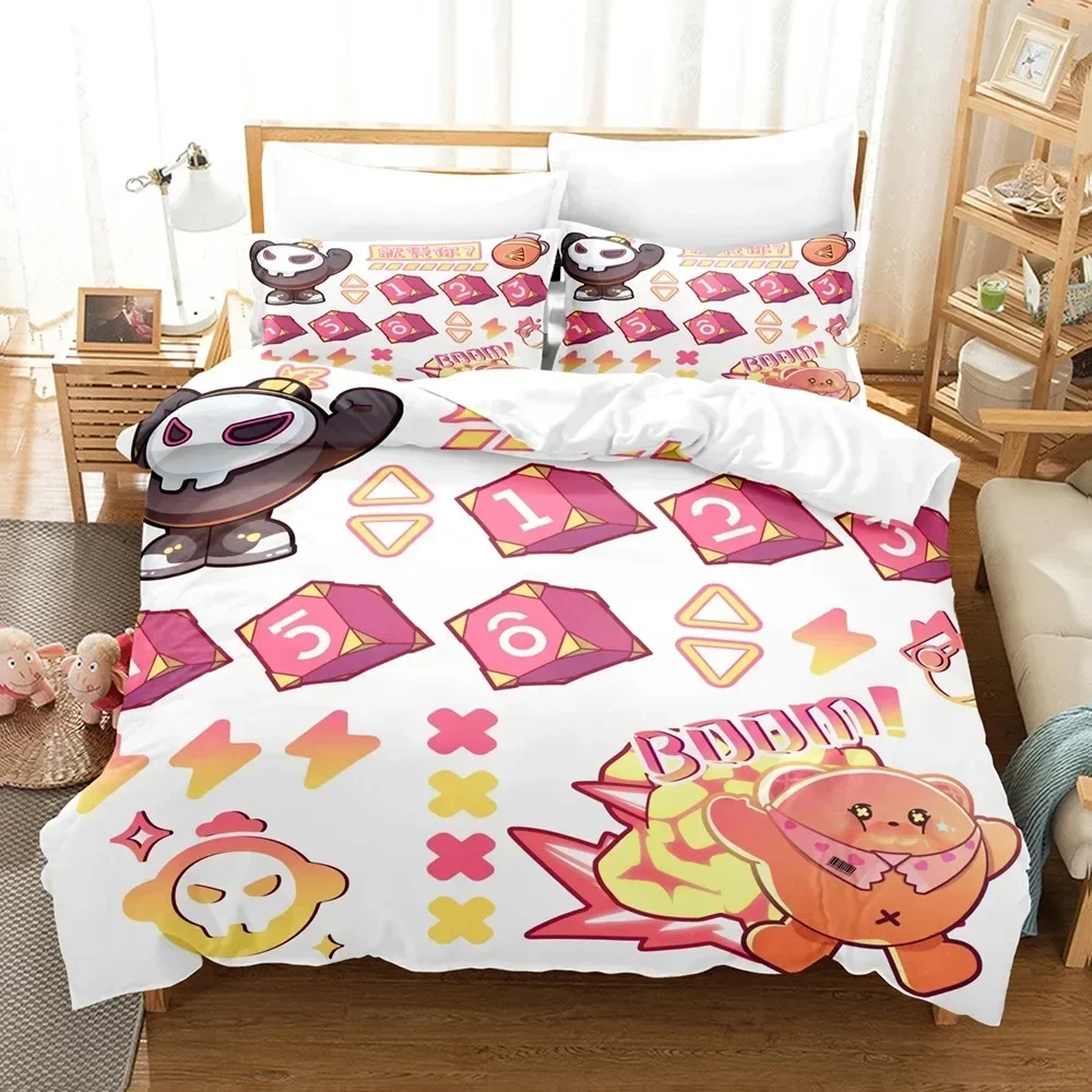 

3D Print Game The Egg Party Bedding Sets Duvet Cover Set With Pillowcase Twin Full Queen King Bedclothes Bed Linen Home Textiles