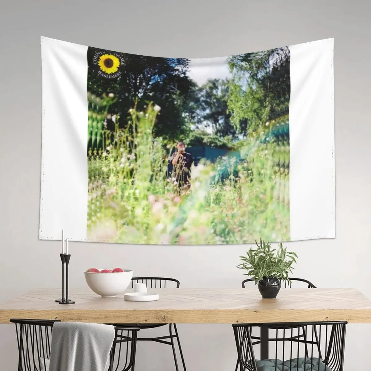 

Rex Orange County - Sunflower Album Cover Tapestry Wall Deco Bedroom Deco Wall Art Tapestry