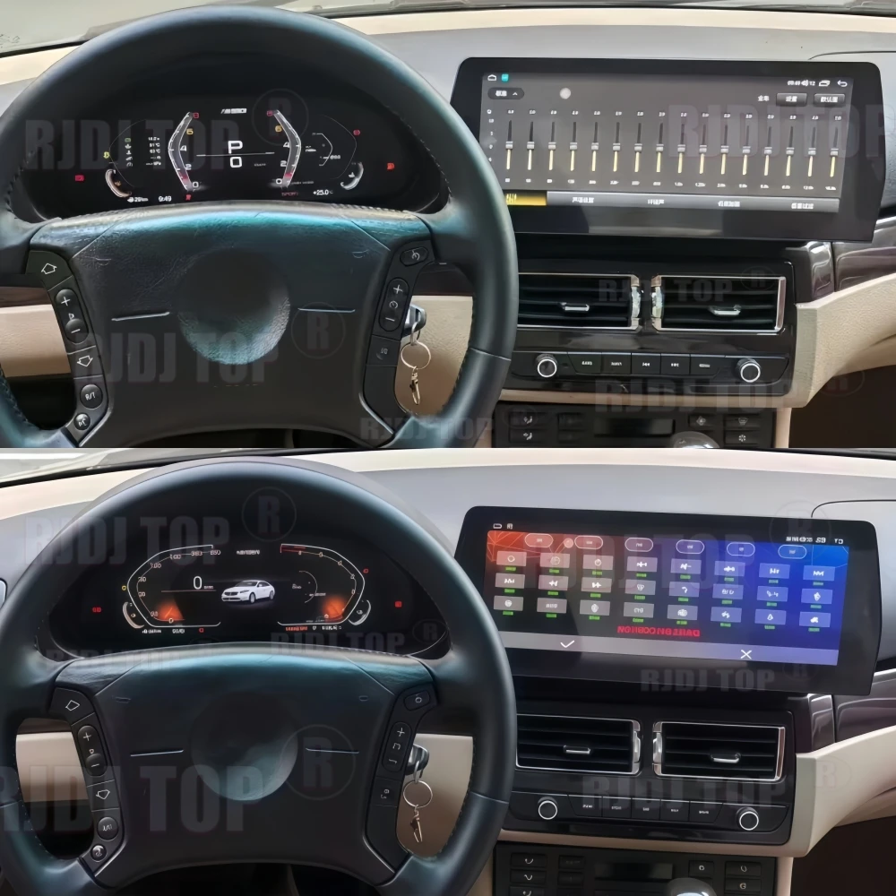 For BMW 3 Series E46 M3 1998-2006 Car LCD Dashboard Digital Cluster Cockpit Instrument Speedometer Multifunctional Headunit