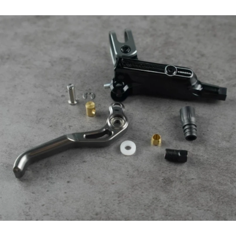 M1 X2 X4 Hydraulic Disc Brake 4‑Piston MTB Mountain Bike Oil Brake Set Full‑CNC Alloy
