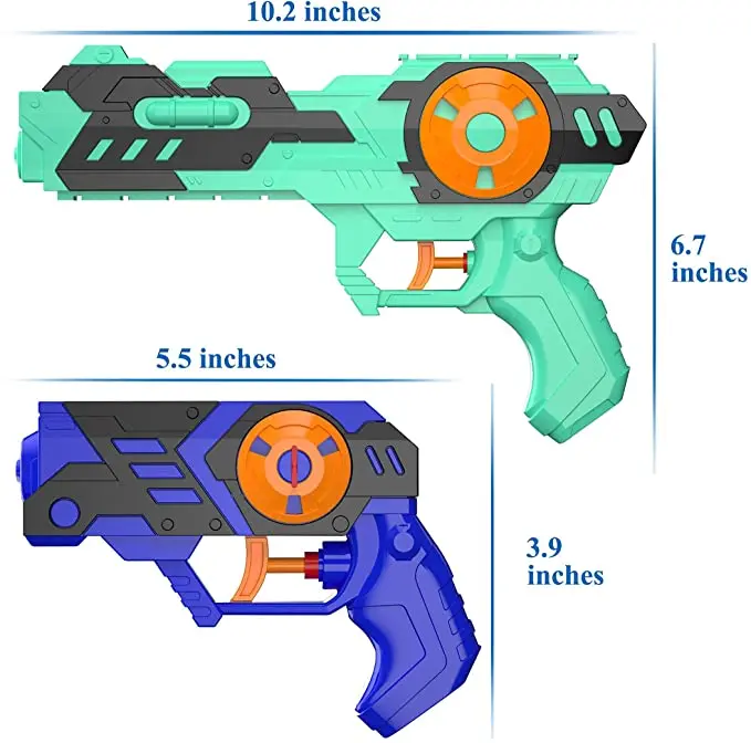 Mini pistola de agua eléctrica para niños, juguete de piscina de actividades al aire libre, regalo de lucha, Super Soaker Blaster Squirt Guns, 2 en 1, Verano