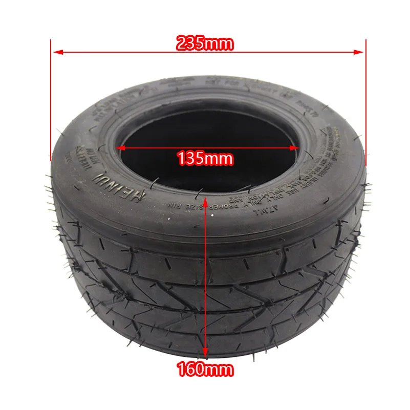 10x6.00-5.5 Inner diameter 135mm 150mm 10 Inch Tubeless Tire for citycoco Electric Vehicle Motorcycle Scooters