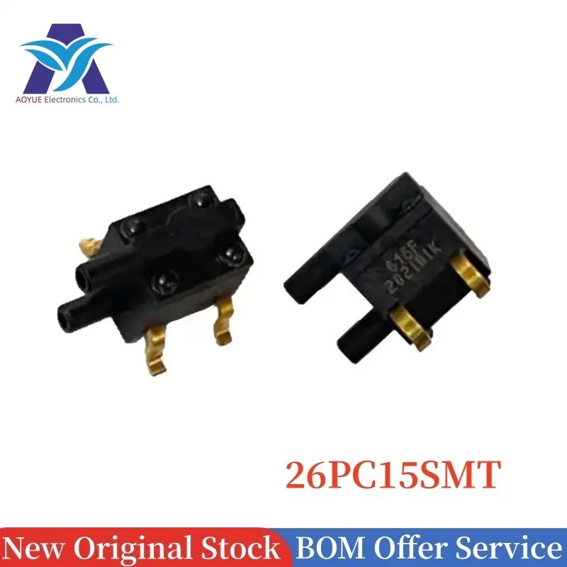 

1-20pcs/lot 26PC15SMT 615F SMD-4 HONEYWELL Micro structure Pressure Sensors 26PC SMT (1 psi, 5 psi, 15 psi)