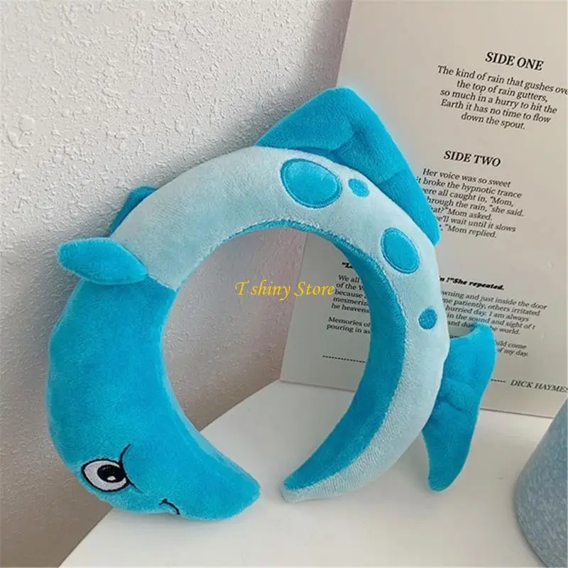 n58f 여자 여자 귀여운 생선 머리띠 액세서리 섹시한 머리띠 헤드웨어 코스프레