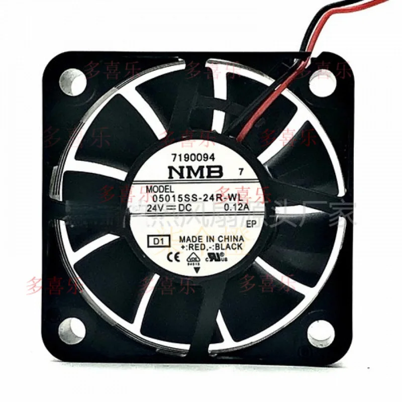 

WW FOR NMB 05015SS-24R-WL 24V DC 0.12A 2-Wire Cooling Fan