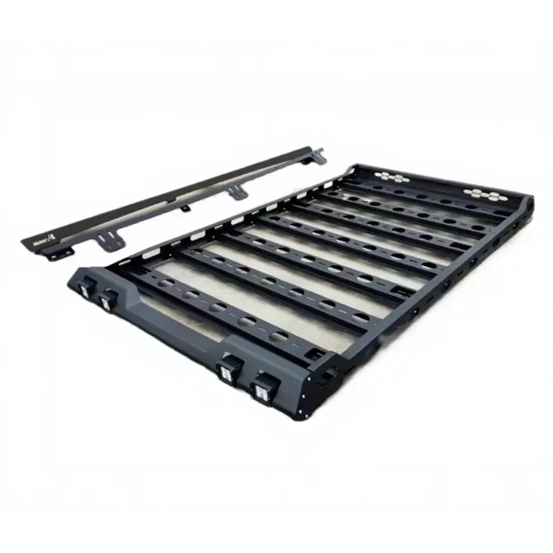 2nd Gen Roof Basket Roof Rack for Off Road SUV 220x125cm with Led Lights