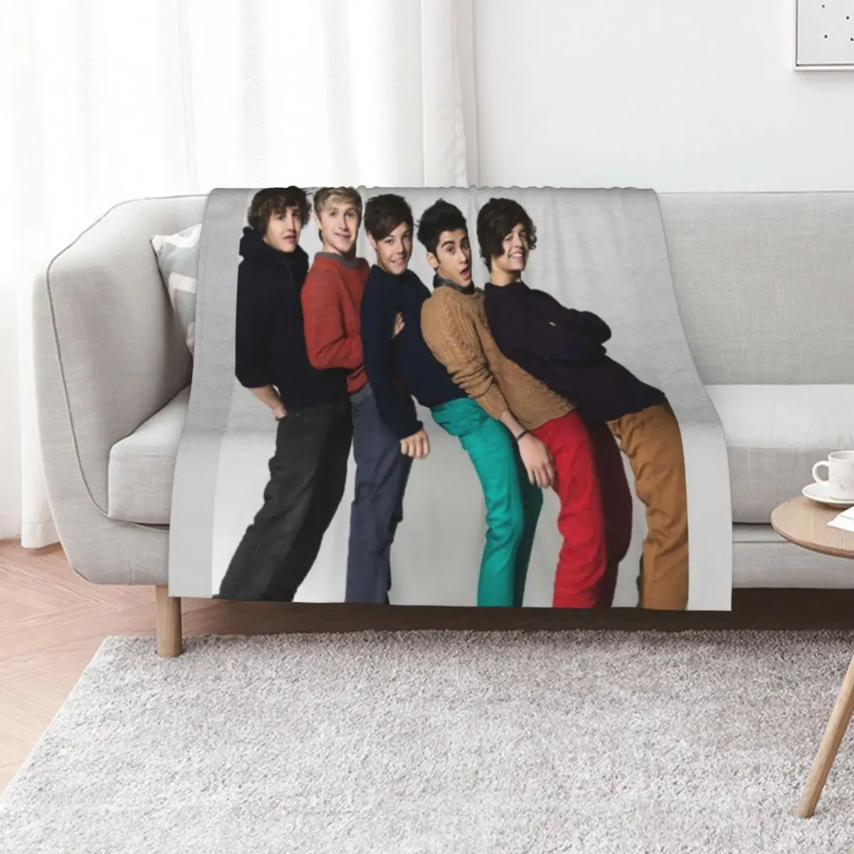 

band photo 2011 Throw Blanket christmas decoration Sofa Throw Blankets For Baby Furry Blankets