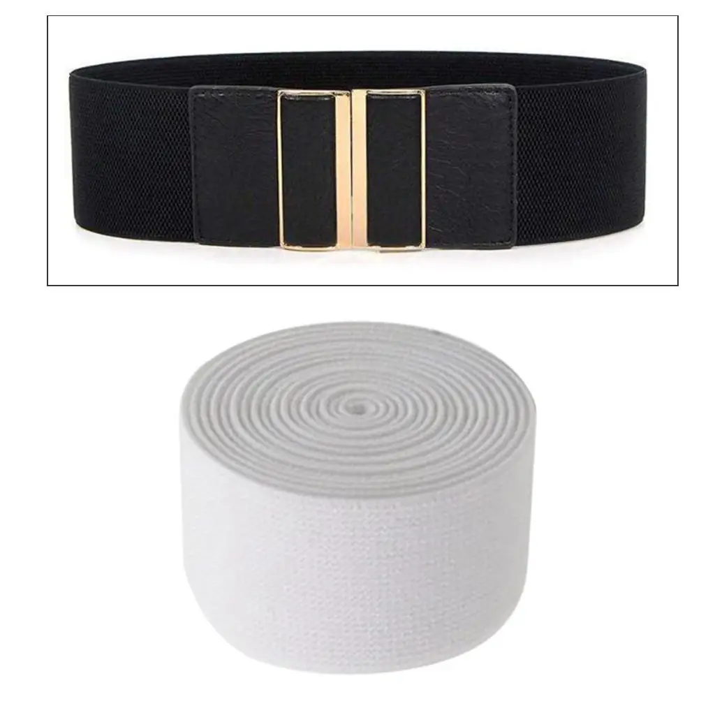 

17 ярдов вязаная широкая эластичная лента для шитья одежды своими руками