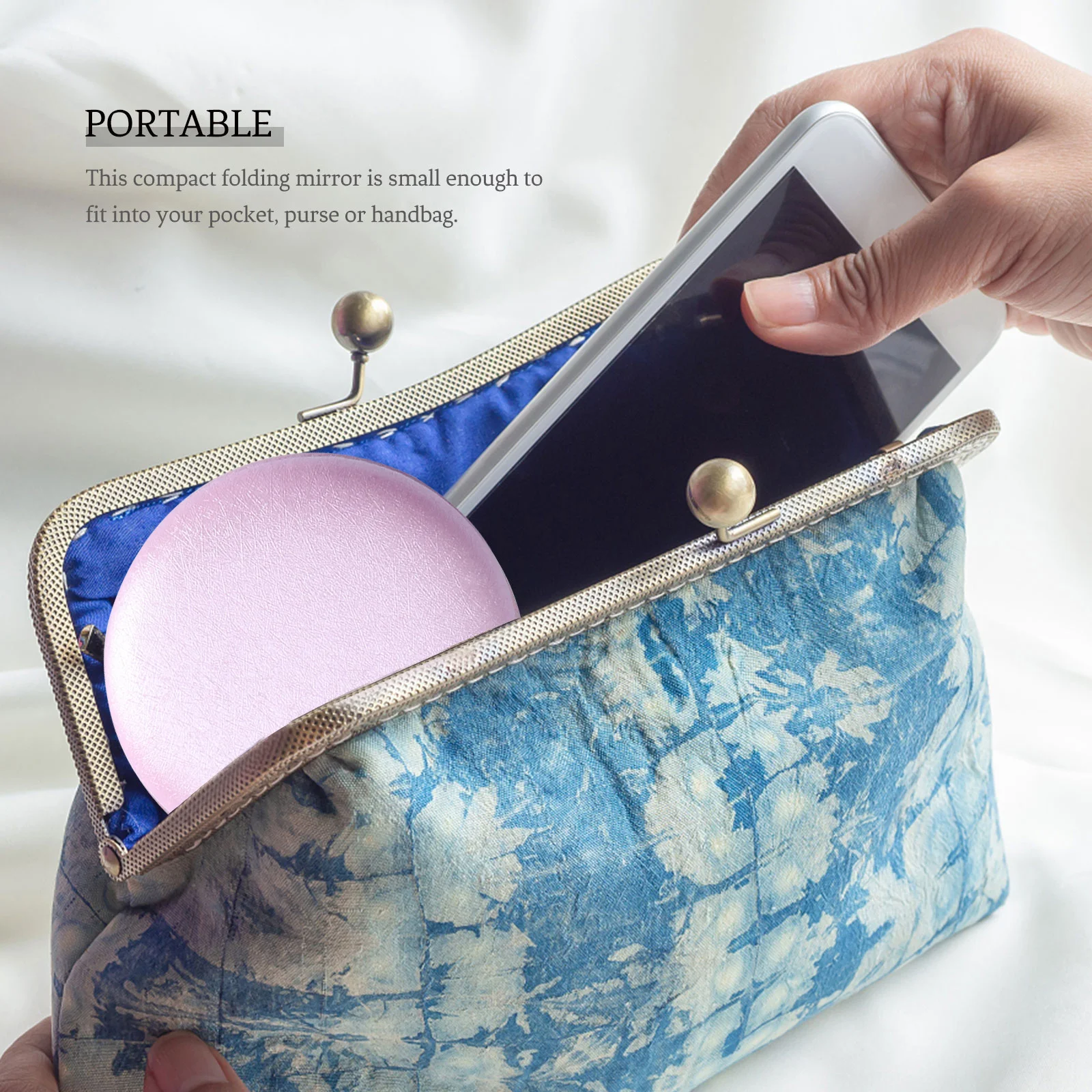 1 Stück doppelseitiger Schlüsselanhänger mit hoher Klarheit, glänzendes Finish, exquisite Details, stilvolles Schlüsselanhänger-Zubehör für Make-up