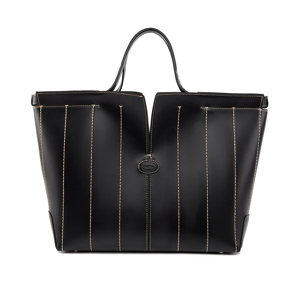 

Women's Tote Bag, Large-Capacity Briefcase, Simple Casual Bag, High-End Handbag, Shopping Bag, Outdoor Commuting Shoulder Bag