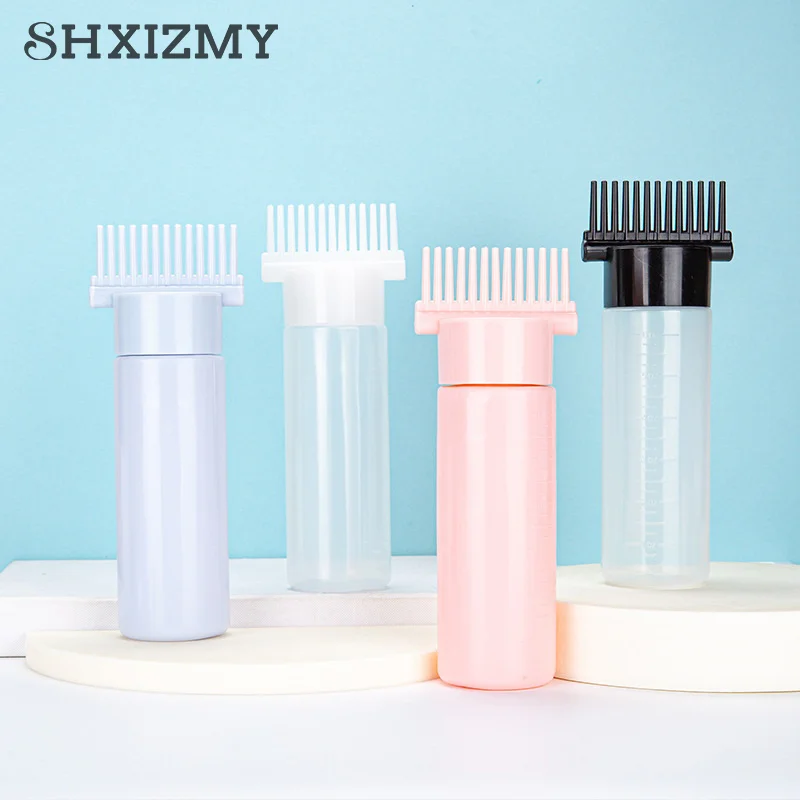 

180ML Portable Scalp Applicator Liquid Comb Hair Roots Massage Medicine Comb Hair For Hair Growth Serum Oil Nourish