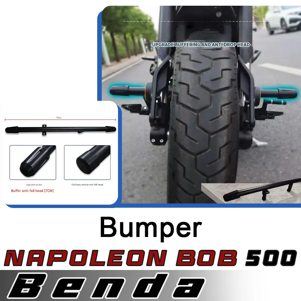 

For BENDA Napoleonbob 500 bumper bumper thickened anti-fall bar one-line bar for benda napoleonbob 500