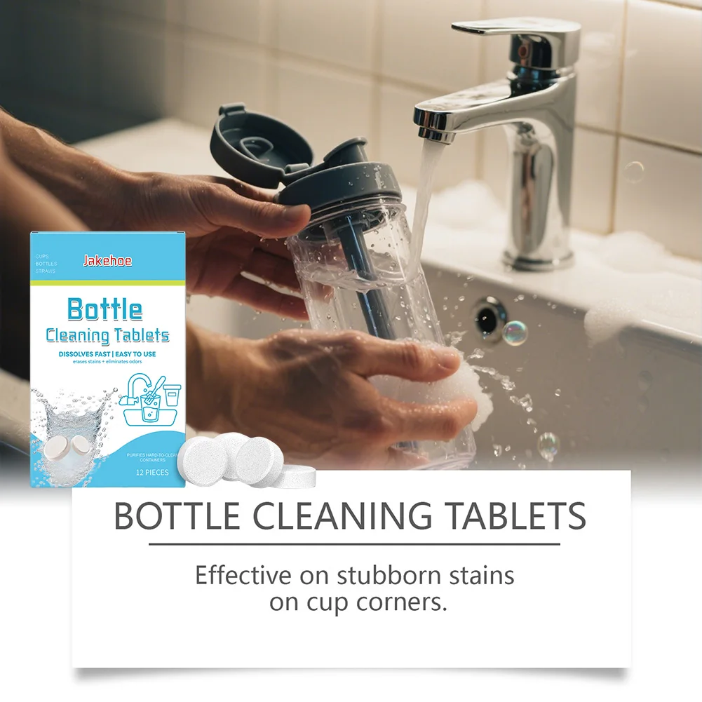 

Многоцелевые таблетки для чистки стаканчиков с водой, универсальный домашний инструмент для удаления накипи для кухни