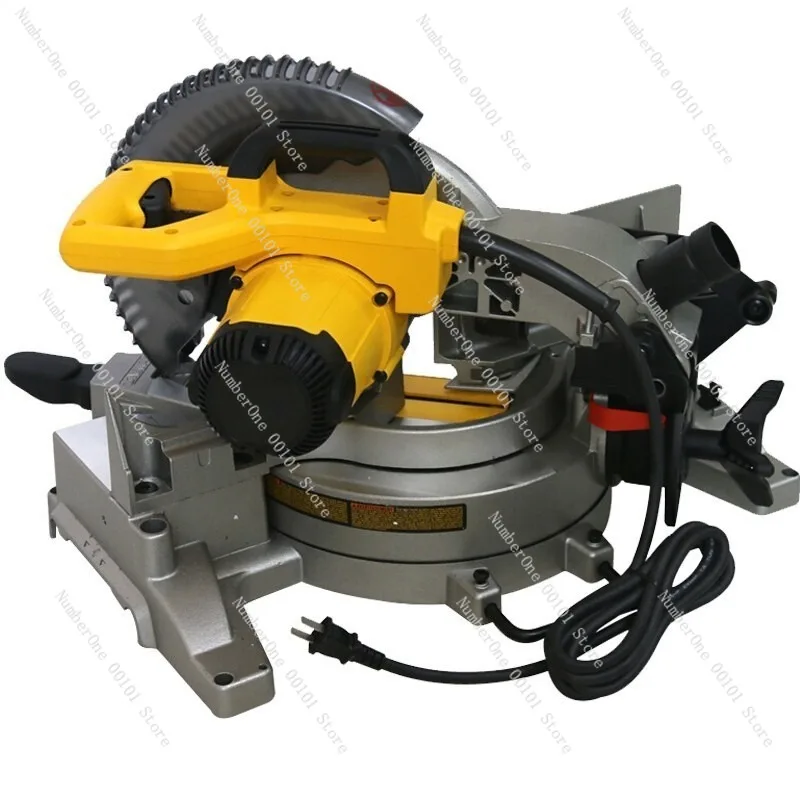 45-degree aluminum alloy saw cutting machine for woodworking aluminum profile processing precise trimming sawing equipment